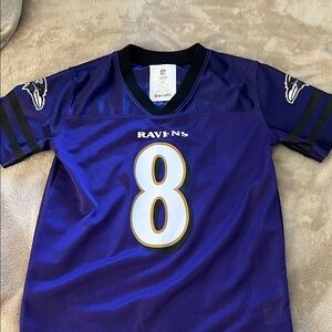 JACKSON Kids Purple Ravens Jersey